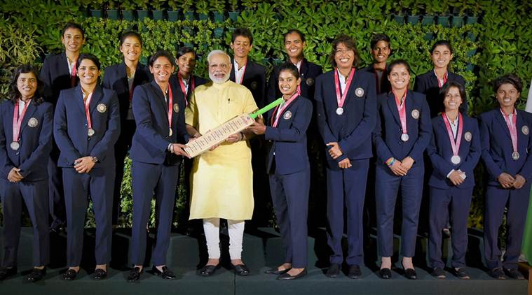 narendra modi, india women cricket team, mann ki baat, mann ki baat sports, cricket news, sports news, indian express