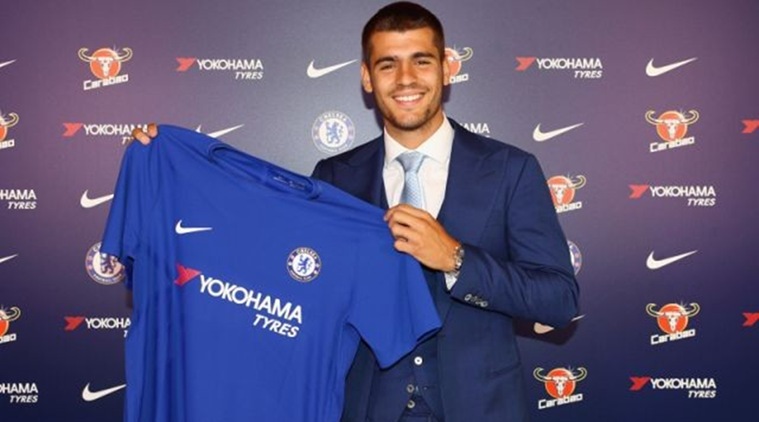 alvaro morata, chelsea, chelsea morata, morata chelsea, football news, sports news, indian express
