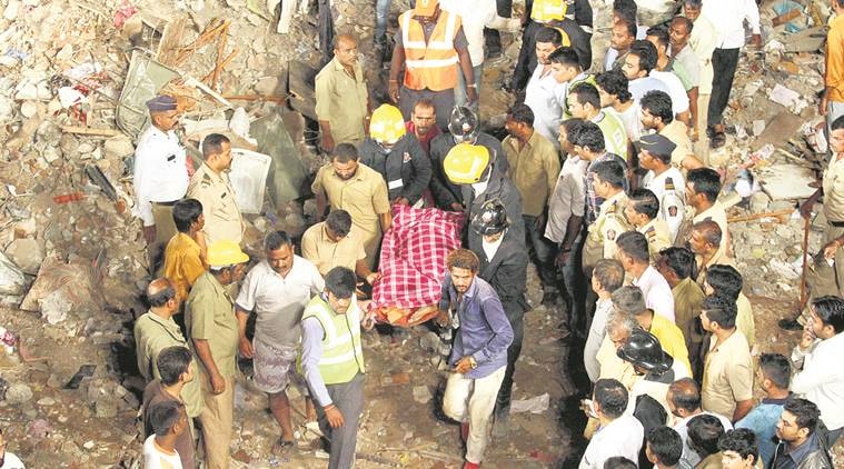 Ghatkopar building collapse, Mumbai building collapse, Mumbai building collapse death toll, Siddhi Sai Cooperative, Indian Express