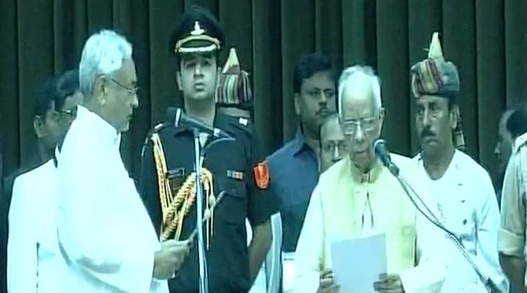 nitish kumar, Lalu yadav, Bihar, nitish kumar swearing in, bihar government, Janata Dal (United), bjp, bjp jdu, jdu bjp alliance, lalu prasad, sushil modi, latest news, indian news, new bihar govt, bihar news, 