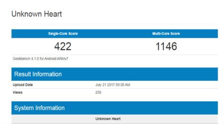 Nokia 2 spotted on Geekbench, likely to feature Snapdragon 210 SoC, 1GB RAM