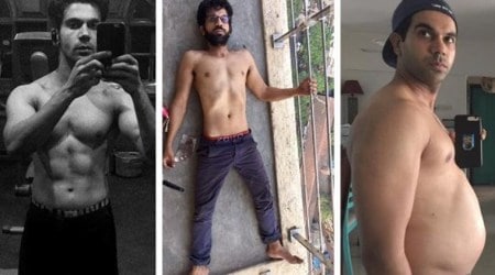 Rajkummar Rao undergoes transformation again, gains 11 kg for web-series Bose. See photo