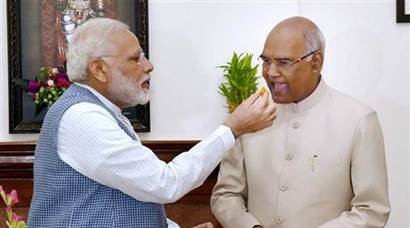 Ram Nath Kovind elected as the 14th President of India, supporters celebrate victory across the country