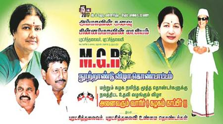 MGR birth centenary event opens up fissures in party: Sasikala’s brother rises in AIADMK cast, plans event