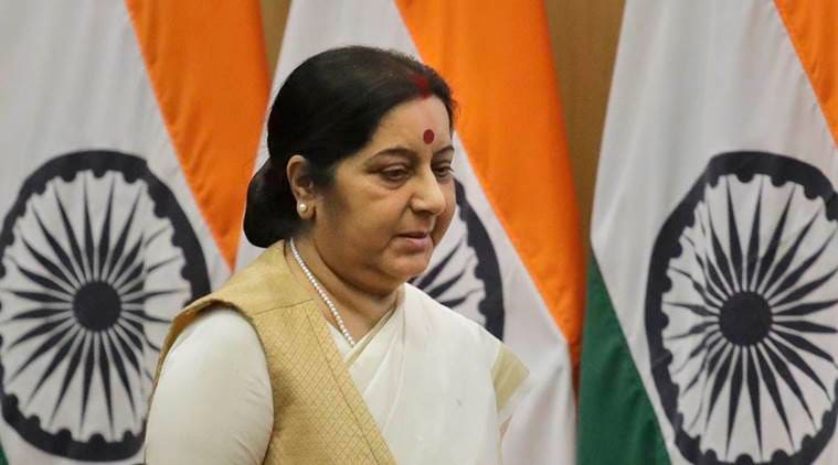 Sushma Swaraj, EAM Sushma Swaraj, Iraq, Indian Prisoners Abducted Iraq, Iraq, India News, Indian Express, Indian Express News
