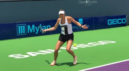 Maria Sharapova makes first US appearance since drug suspension