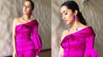 Shraddha Kapoor's bright pink off-shoulder number fails to impress Shraddha Kapoor's bright pink off-shoulder number fails to impress