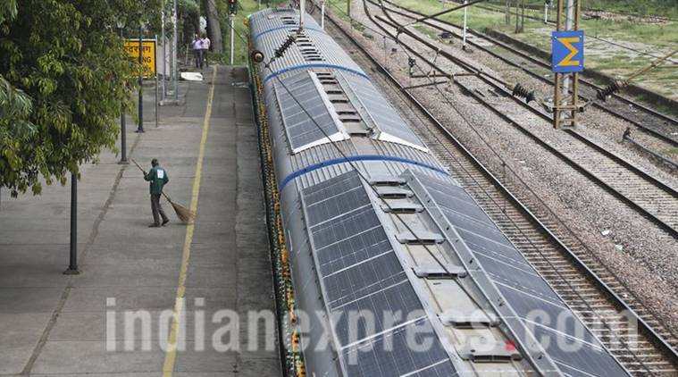 Solar panel train, Solar DEMU, Indian Railways