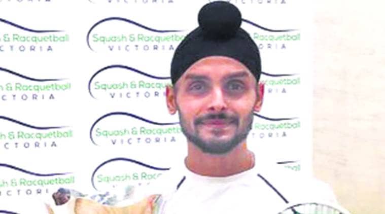 squash player, Harinder Pal Sandhu, Mohali squash player, Victorian Open M 10 , sports news