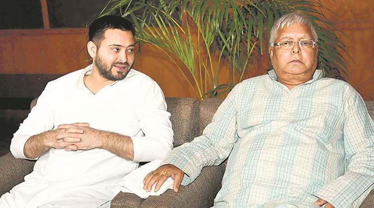 Bihar alliance, Deputy Chief Minister Tejashwi Prasad Yadav, Lalu Prasad Yadav, Nitish Kumar, Bihar CM Nitish Kumar, India News, Indian Express, Indian Express News