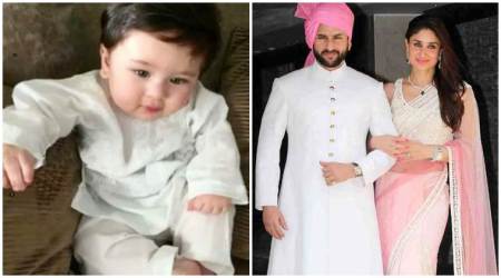 Taimur Ali Khan turns desi in a white kurta and proves he has the best genes of his father Saif Ali Khan. See latest photo