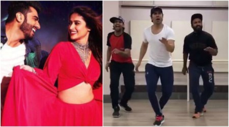 Mubarakan song Hawa Hawa: Varun Dhawan’s moves give a tough fight to Arjun Kapoor, watch video