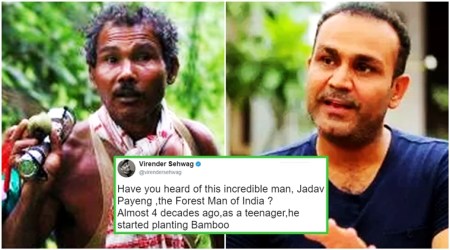 Virender Sehwag tweets tale of the ‘Forest Man of India’; Twitterati shower compliments