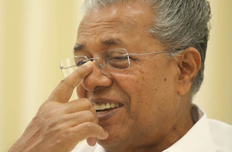 Pinaray Vijayan, RSS, CPM government, Kerala, Pinaray Vijayan TV show, indian express news, kerala news