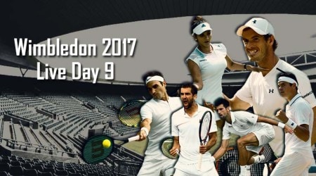 Wimbledon 2017, Live Day 9: Andy Murray, Novak Djokovic, Roger Federer in action