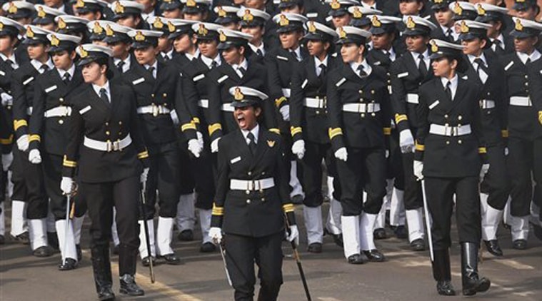 Military Equipment and Band Display, Karni Singh Stadium, Military Band Display, Military Band, India News, Indian Express, Indian Express News
