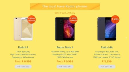 Xiaomi Mi 3rd anniversary sale day 2: Redmi 4, Redmi 4A at Re 1 flash sale, and more