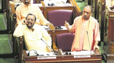 To empty Opposition seats, CM Yogi Adityanath says: Our four months saw no riots