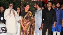 mukesh ambani ganesh chaturthi party, ganesh chaturthi, ganesh chaturthi edlebrations, mukesh ambani party bollywood, amitabh shah rukh mukesh ambani party