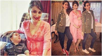 Tamiur Ali Khan was the cynosure of all eyes at Soha Ali Khan’s baby shower