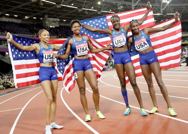 World Championships: Gold medal winners from final day