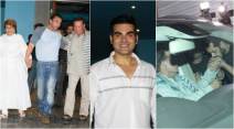 arbaaz khan birthday party, arbaaz khan sohail khan, salmna khan salim khan images, salman khan parents, arbaaz birthday pics