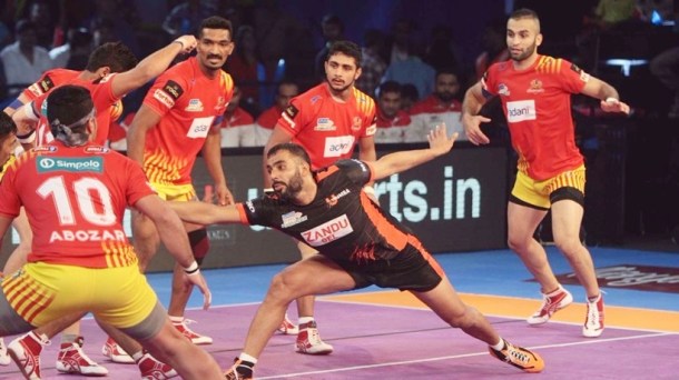 Pro Kabaddi season 5: Gujarat Fortunegiants thump U Mumba 39-21 in Ahmedabad opener