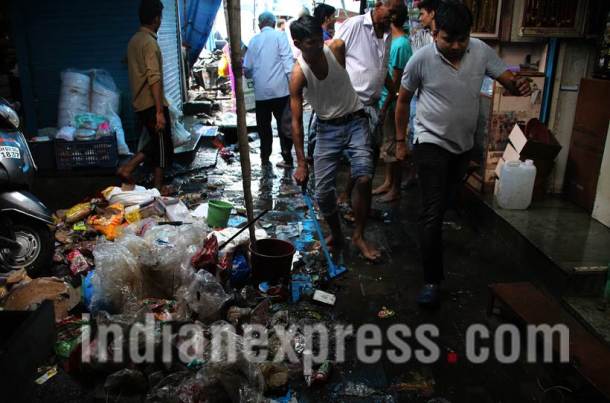 Mumbai, Mumbai rains, Mumbai rains aftermath, Mumbai after rains, Mumbai waterlogging, Maharashtra, Mumbai rains photos, Mumbai rains pictures, Mumbai photos, Indian express photos