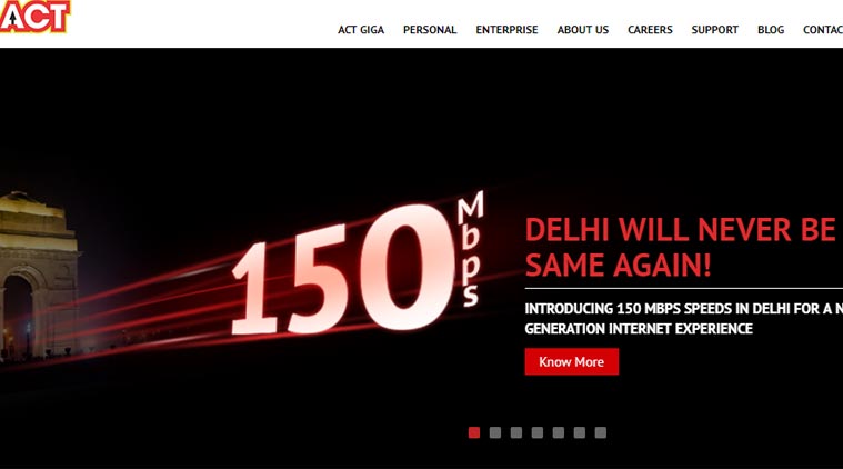 ACT, ACT Delhi plans, ACT 150 Mbps plans, ACT 150 Mbps, ACT Delhi new plans, ACT best data plans, ACT vs Airtel, ACT broadband, ACT Delhi plan details