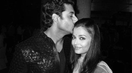 Photo: Aishwarya Rai Bachchan and Abhishek Bachchan are super mushy in this throwback click