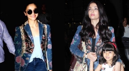 Aishwarya Rai Bachchan or Alia Bhatt: Who wore the Roberto Cavalli denim jacket better?