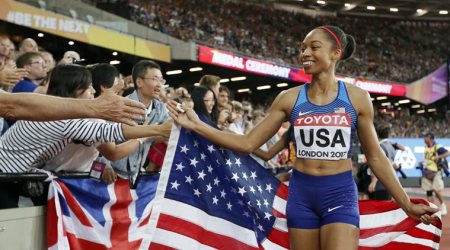 US sprinter Allyson Felix breaks Usain Bolt’s record for most medals won in IAAF World Championships