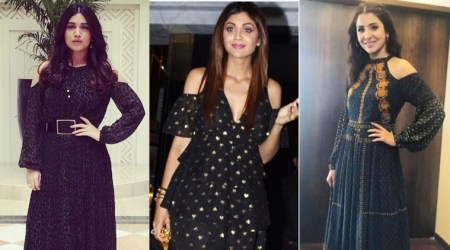 Anushka Sharma, Shilpa Shetty, Bhumi Pednekar: Who wore the cold shoulder dress better?