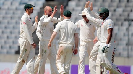Bangladesh vs Australia, 1st Test: Australia end Day 1 at 18/3