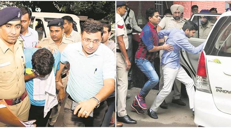 Chandigarh stalking case, vikas barala, subhash barala, barala medical test, varnika kundu, what is chandigarh stalking case, what happened in chandigarh, who is varnika, indian express news, india news