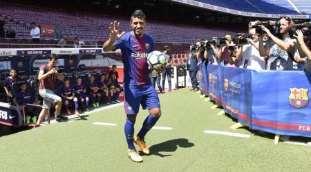 I will do everything to help my teammates, says Paulinho on arrival at Barcelona