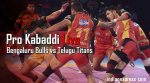 Pro Kabaddi 2017 Live Score, Bengaluru Bulls vs Telugu Titans: Bulls 3 – 2 Titans; Haryana register first win