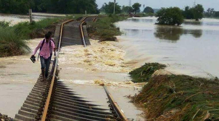 bihar floods, floods in bihar, bihar flood damage, katihar, araria, kisanganj, darbhanga, champaran, cm nitish kumar, bihar, indian express news