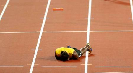 Usain Bolt limps out of farewell race