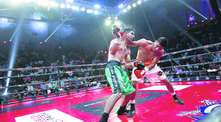 Super Boxing League, Haryana Warriors, Maratha Yoddhas, Andy Chuaua, Pramod Kumar, Neeraj Goyat, indian express, sports news