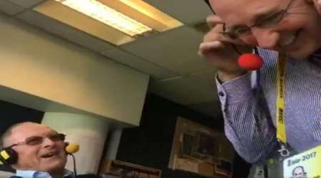 Geoffrey Boycott told on air his 100th hundred is being struck, watch video