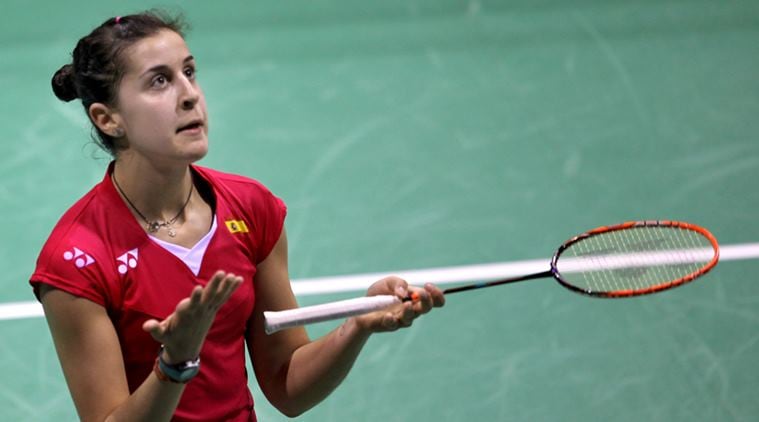 badminton world championships, world championships badminton, carolina marin, sports, indian express