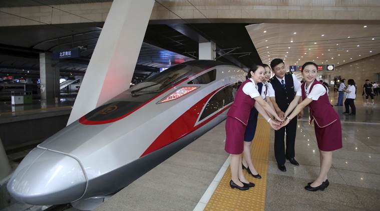 china, china bullet train, china fastest train, china fastest bullet train, beijing shanghai bullet train, indian express news, world news