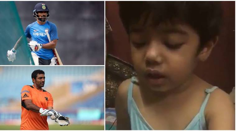 shikhar dhawan, robin uthappa, child parent relationship, child parent education, child parent whatsapp video, cricket news, india news, indian express