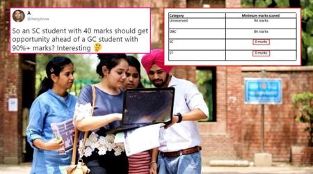 Delhi University announced ‘zero’ cut-off for SC/ST, and this is how Twitterati reacted