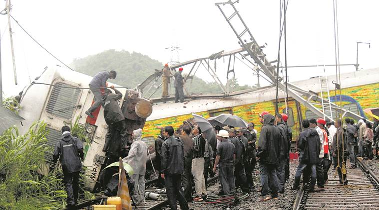 Duronto derailing, Duronto motorman, Duronto derailing bravery story, Nagpur-Mumbai Duronto Express, train derailments, recent train derailments, indian express news 