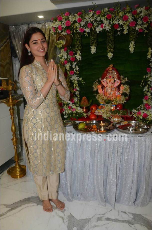 Tamannaah, Tamannaahganesh chaturthi, Tamannaah ganesh chaturthi images