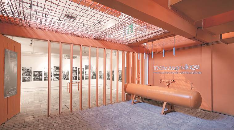 the design village, noida industrial area, kattha factory, Sourabh Gupta, Andre Jeanpierre Fanthome, architecture, industrial area transformation