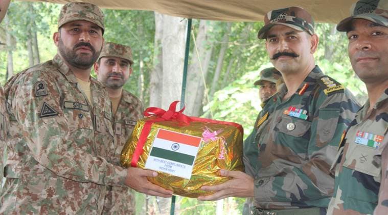 India Pakistan flag meeting, Chakkan Da Bagh, India Pak flag meeting, Indo Pak flag meeting LOC, Line of Control, Ceasefire violation