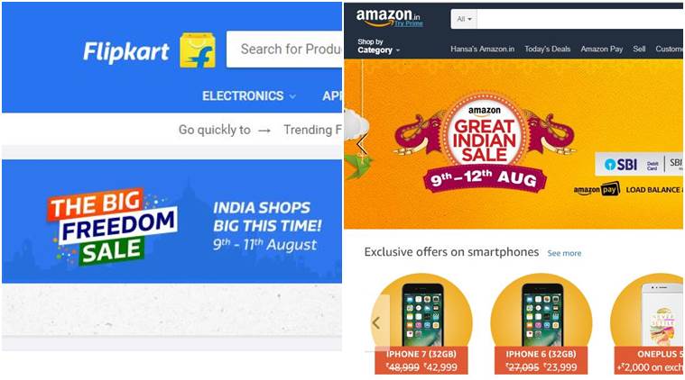 Amazon Flipkart Sales Apple Iphone To Oneplus T The Best